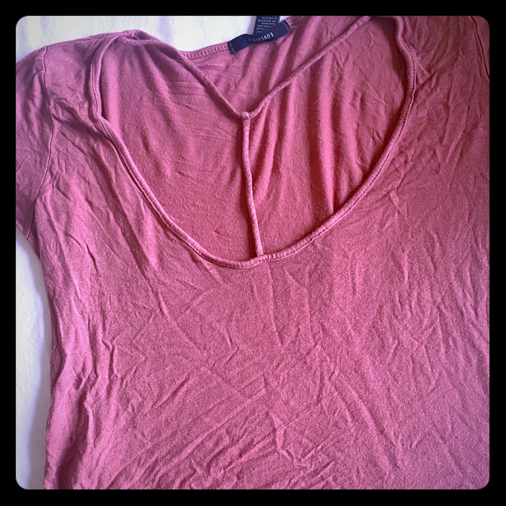 Pink/purple crop top